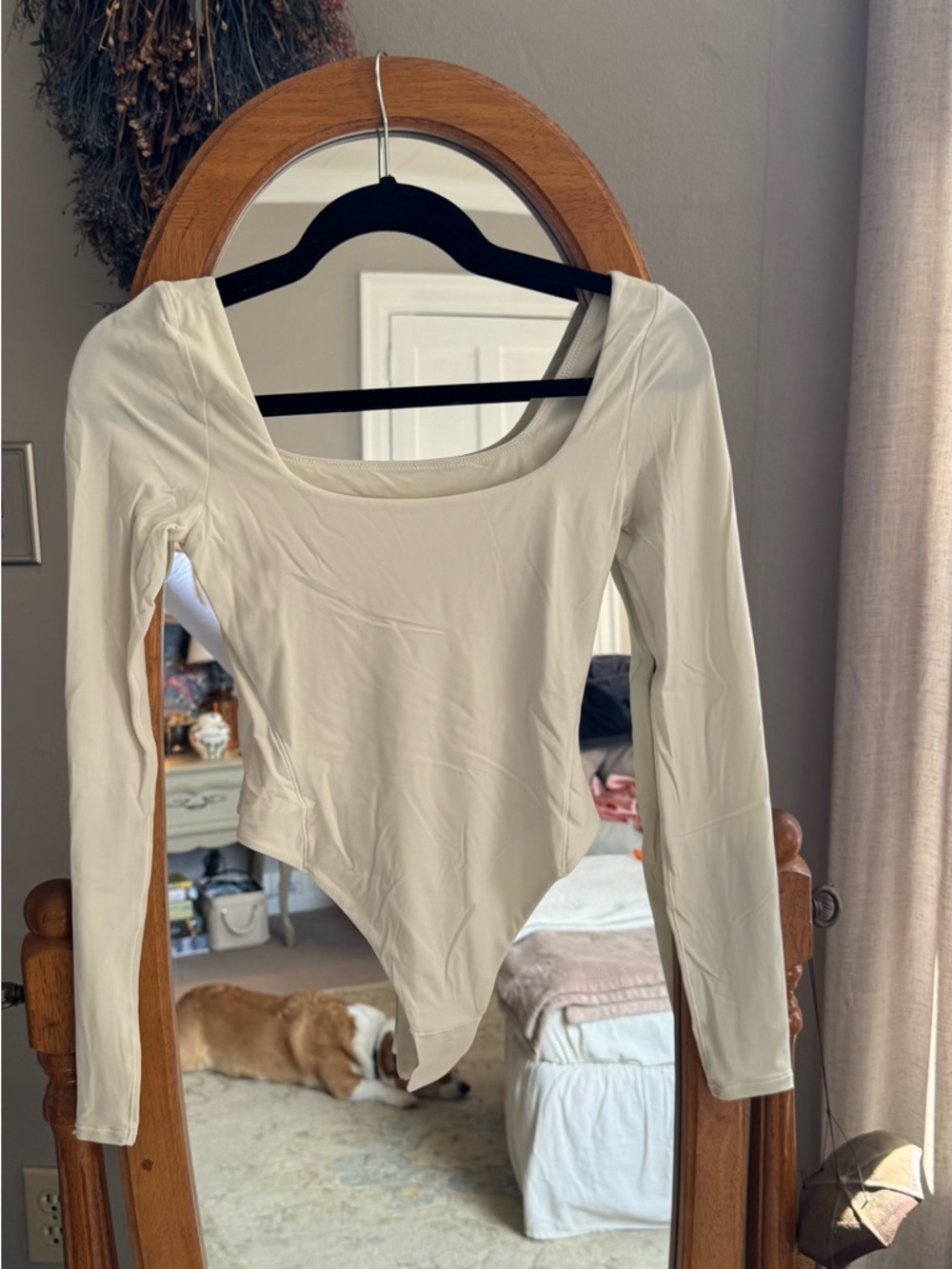 lululemon Wunder most Long-Sleeve thong Bodysuit